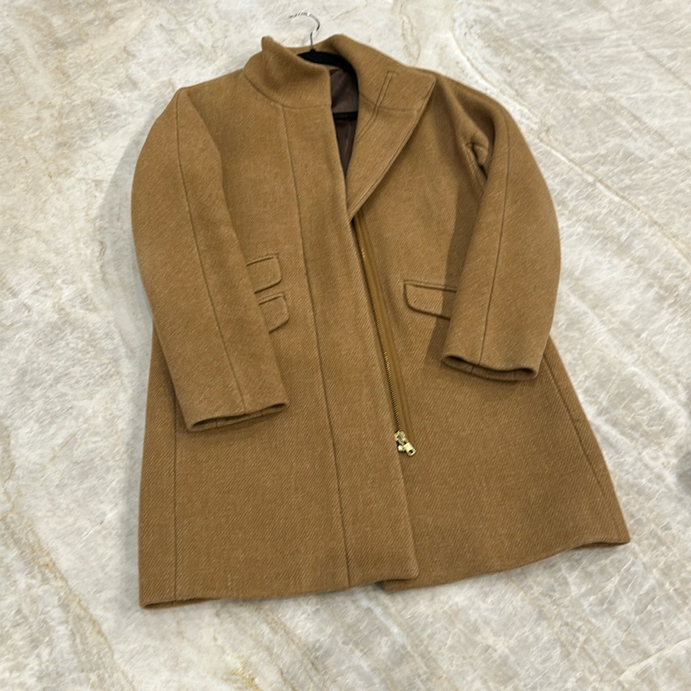 J. Crew Tan Trench Coat